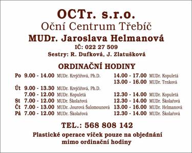 Ordinační hodiny